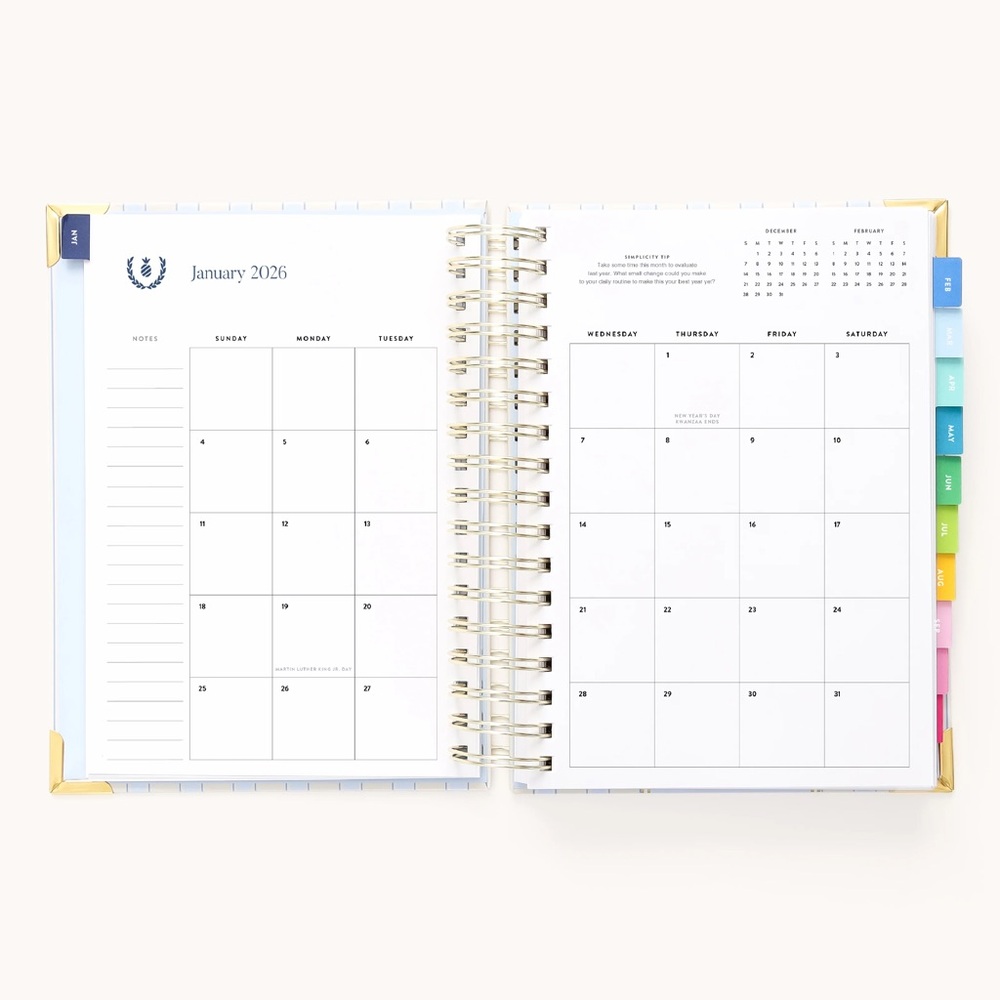 SIMPLIFIED 2026 Spiral Daily Planner - Picture 7 of 11